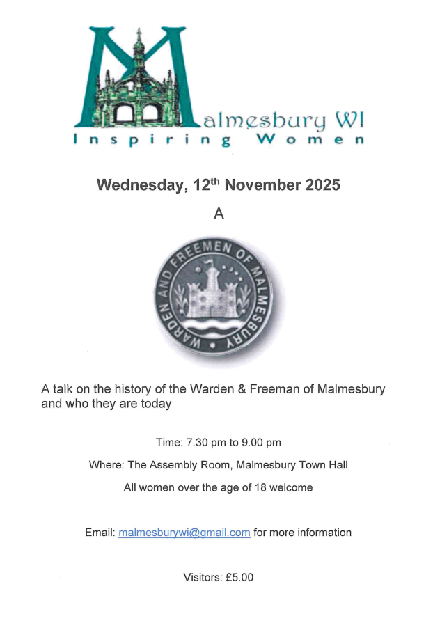 Malmesbury WI - November Meeting